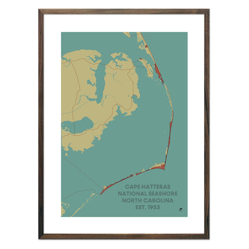 Cape Hatteras National Park Map - Muir Way - National Park