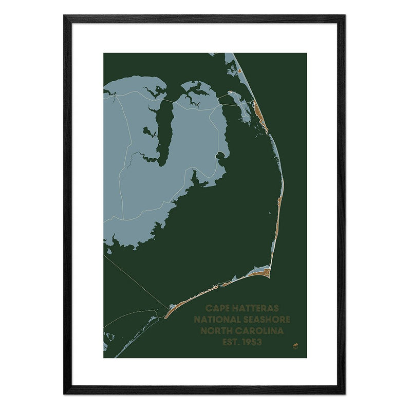 Cape Hatteras National Park Map - Muir Way - National Park
