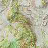 Capitol Reef Relief Map