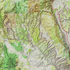 Capitol Reef Relief Map