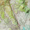 Capitol Reef Relief Map