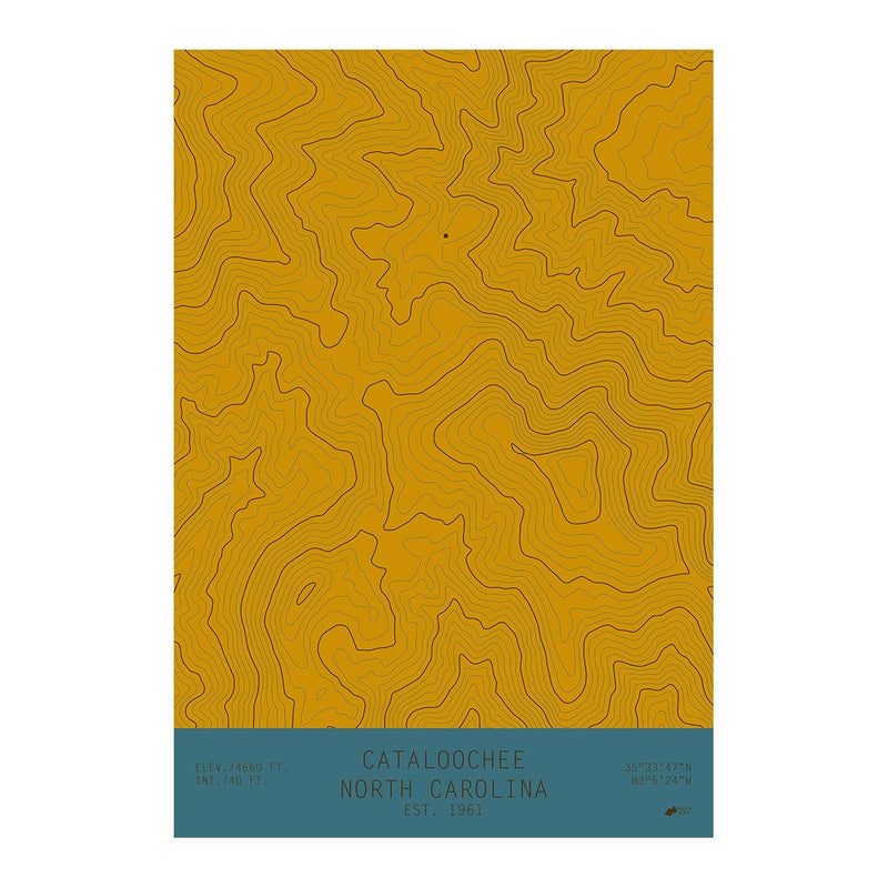 Cataloochee, North Carolina - Muir Way - TOPO Series