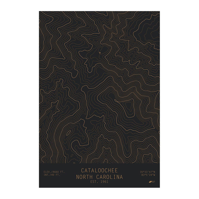 Cataloochee, North Carolina - Muir Way - TOPO Series
