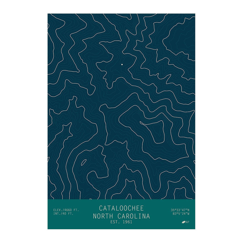 Cataloochee, North Carolina - Muir Way - TOPO Series