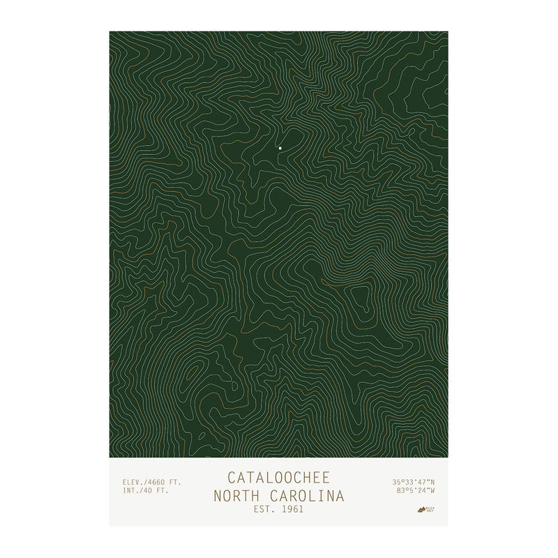 Cataloochee, North Carolina - Muir Way - TOPO Series