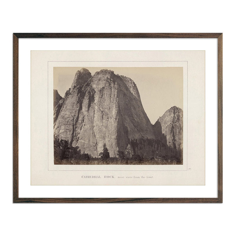 Cathedral Rock, Yosemite 1868 - Muir Way - Photograph