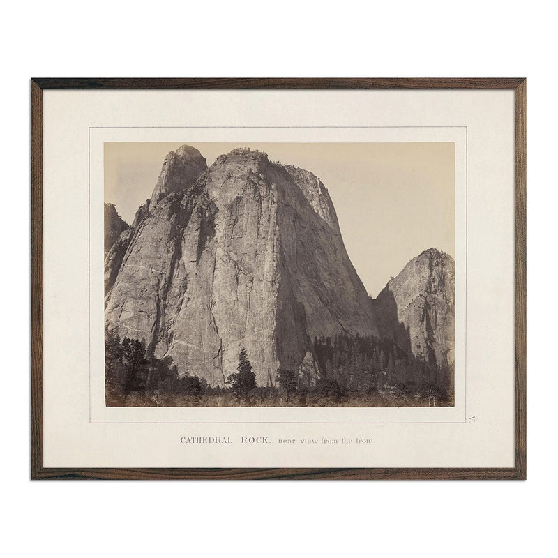 Cathedral Rock, Yosemite 1868 - Muir Way - Photograph