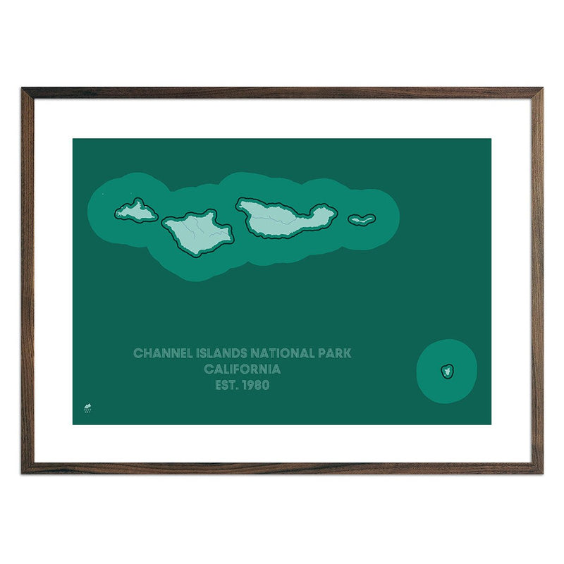 Channel Islands National Park Map - Muir Way - National Park