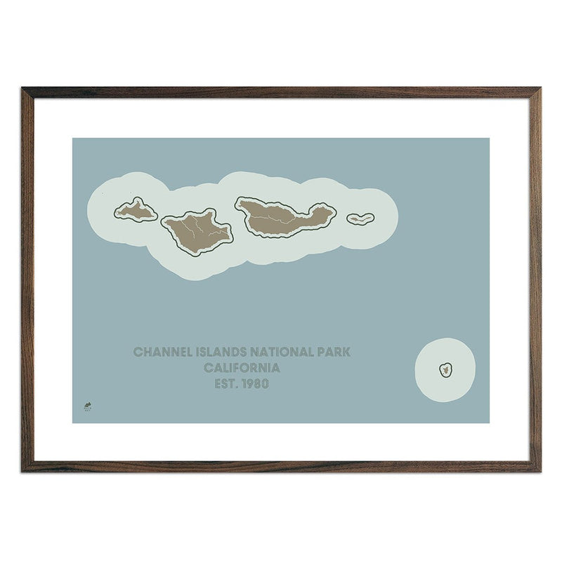 Channel Islands National Park Map - Muir Way - National Park