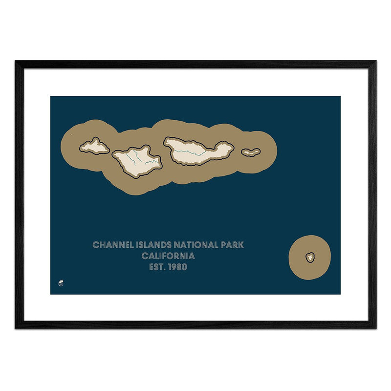 Channel Islands National Park Map - Muir Way - National Park