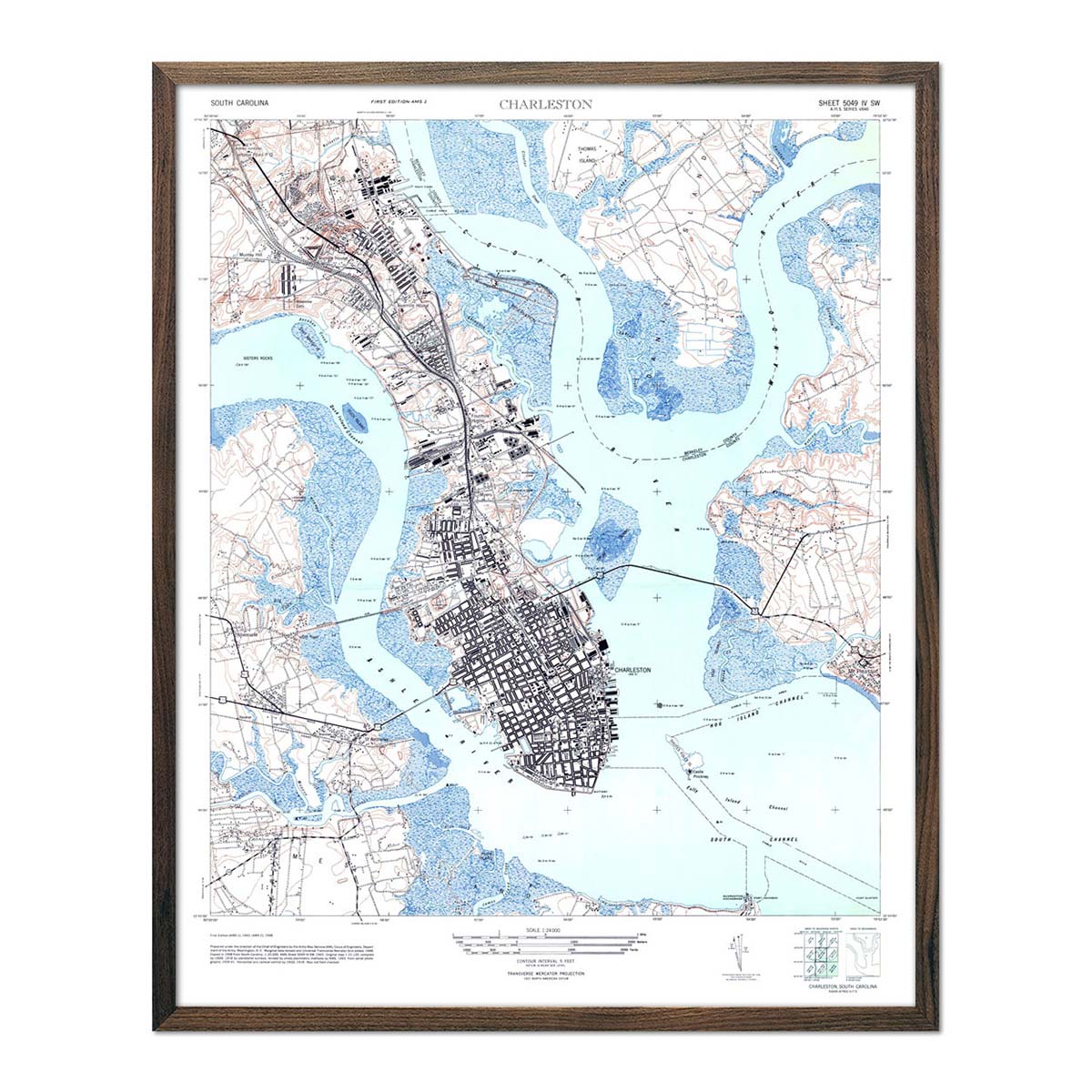 Charleston Map 1948