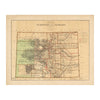 Colorado Territory 1876 Map