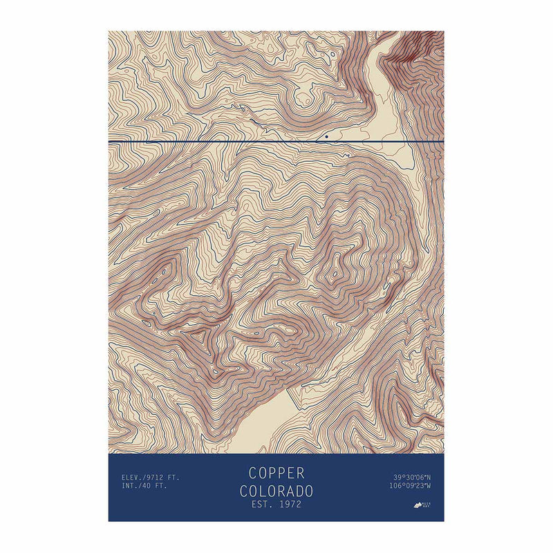 Copper, Colorado - Muir Way - TOPO Series