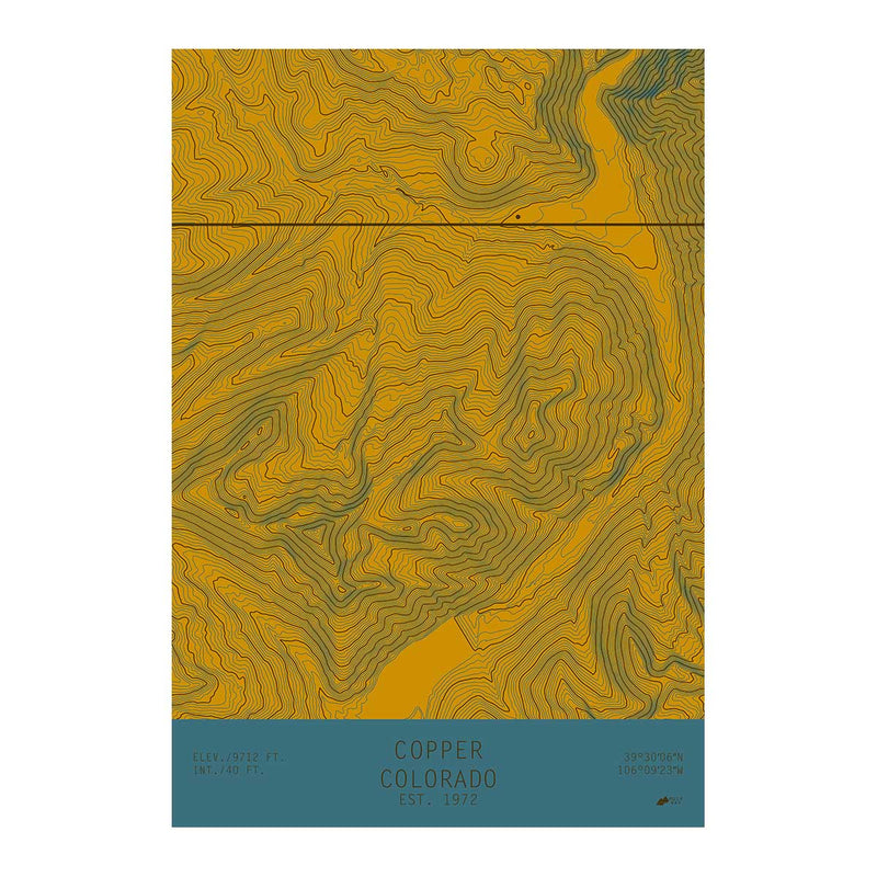 Copper, Colorado - Muir Way - TOPO Series