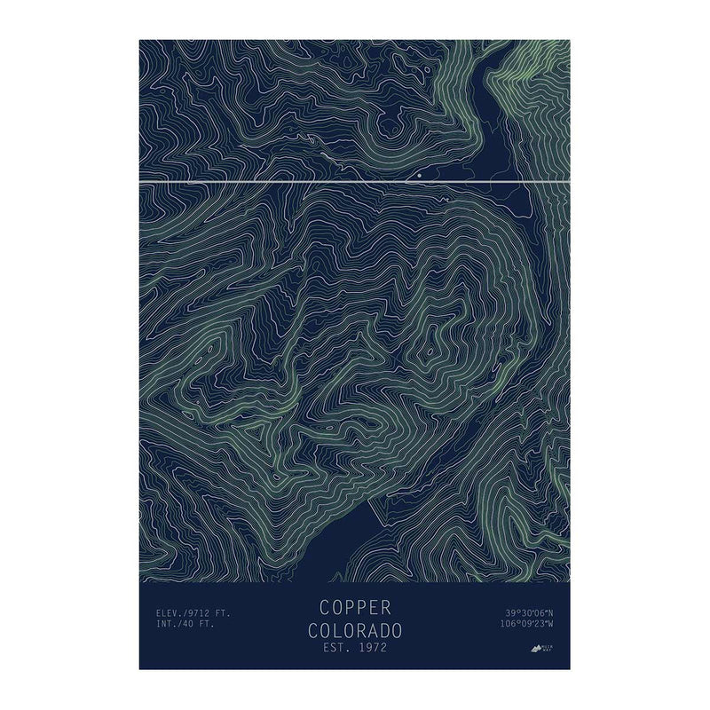 Copper, Colorado - Muir Way - TOPO Series