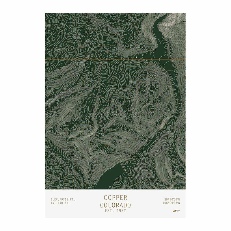 Copper, Colorado - Muir Way - TOPO Series