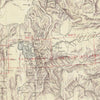 Cordilleras 1876 Topographic Map