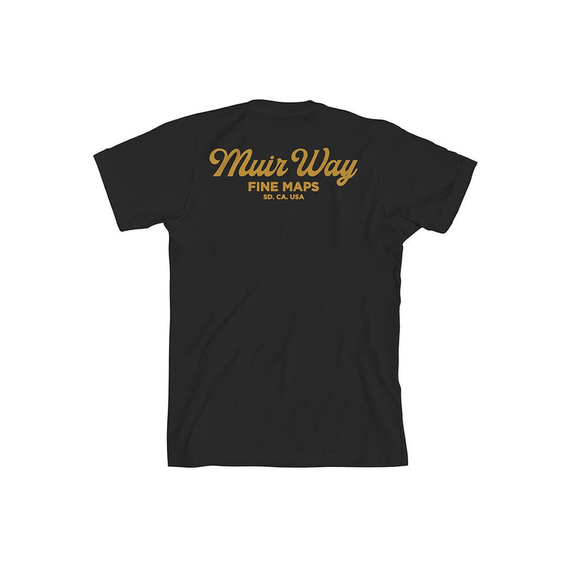 Core Tee Vintage Black - Muir Way - T-Shirt
