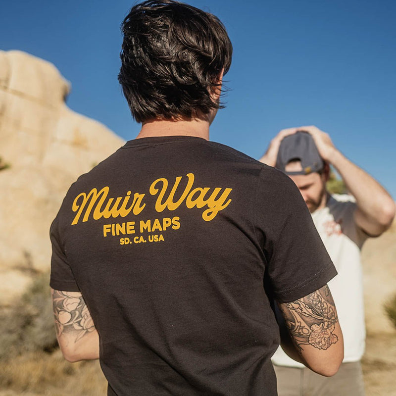 Core Tee Vintage Black - Muir Way - T-Shirt