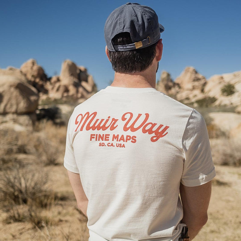 Core Tee Vintage White - Muir Way - T-Shirt