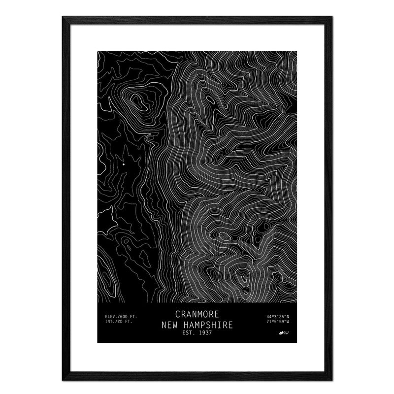 Cranmore, New Hampshire - Muir Way - TOPO Series