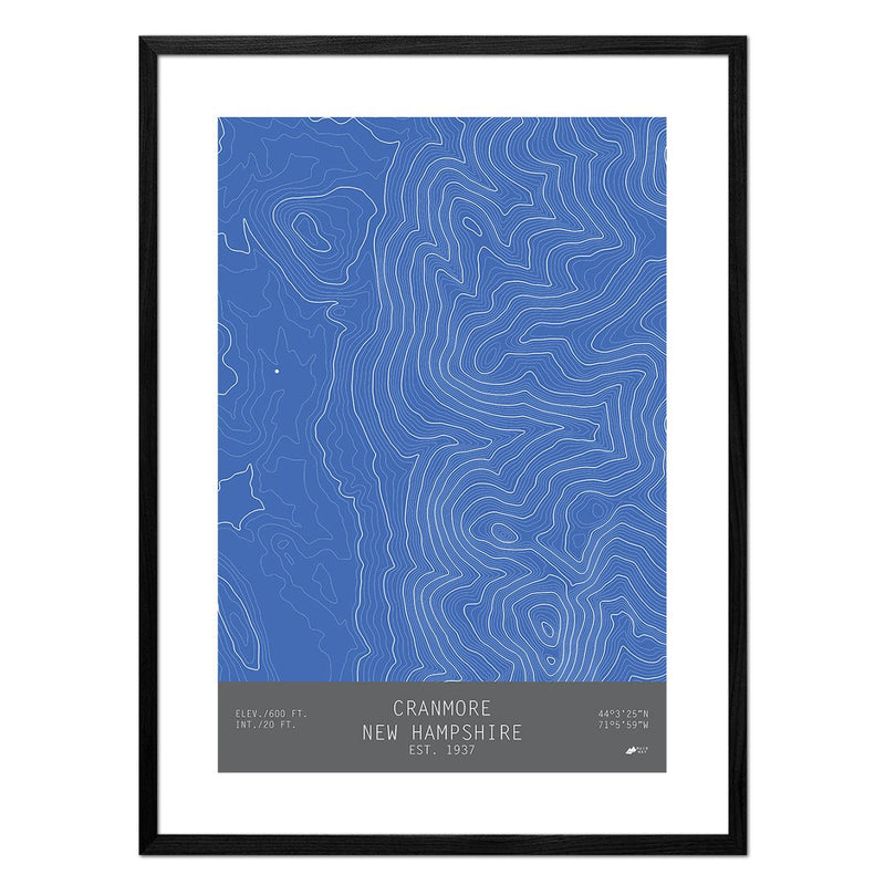 Cranmore, New Hampshire - Muir Way - TOPO Series