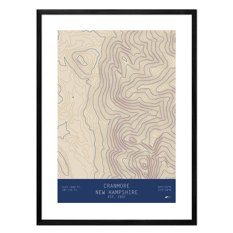 Cranmore, New Hampshire - Muir Way - TOPO Series