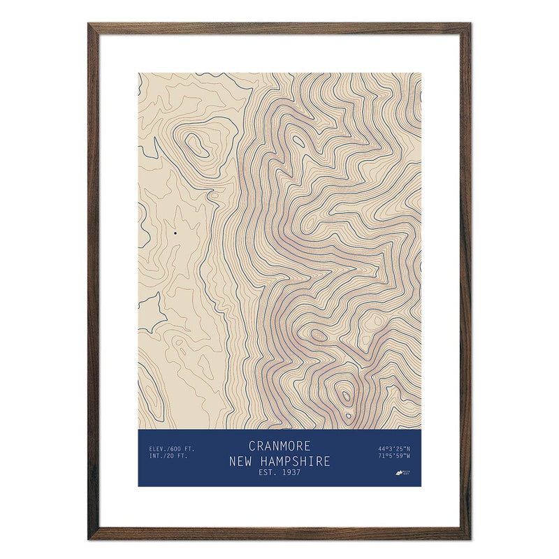 Cranmore, New Hampshire - Muir Way - TOPO Series