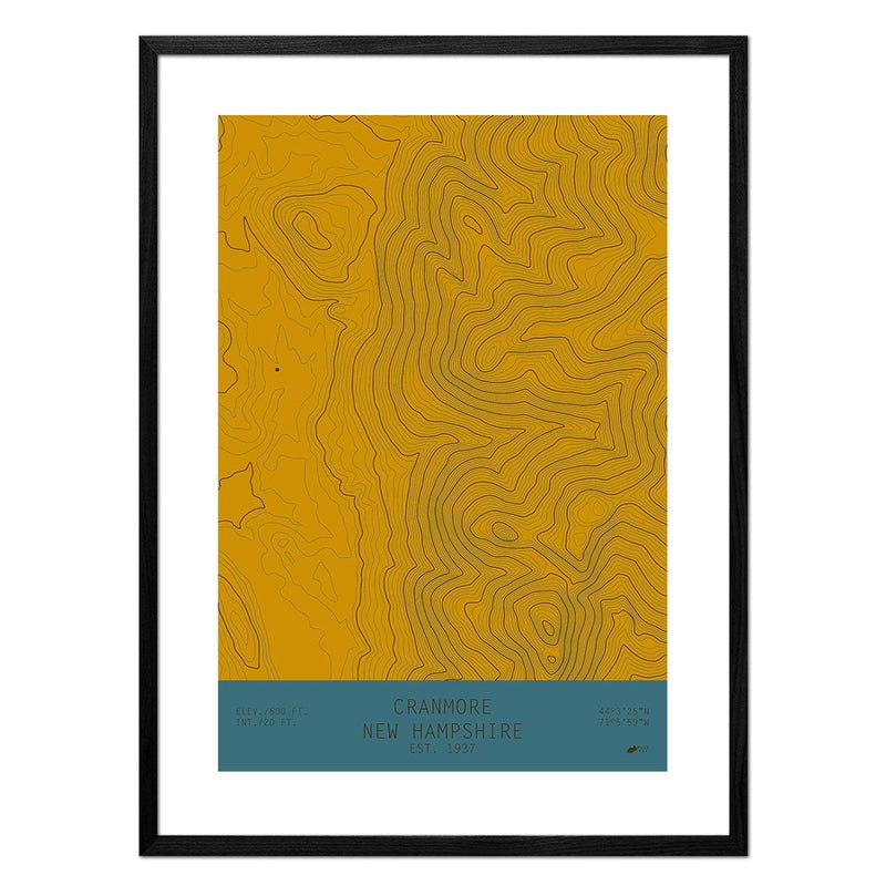 Cranmore, New Hampshire - Muir Way - TOPO Series