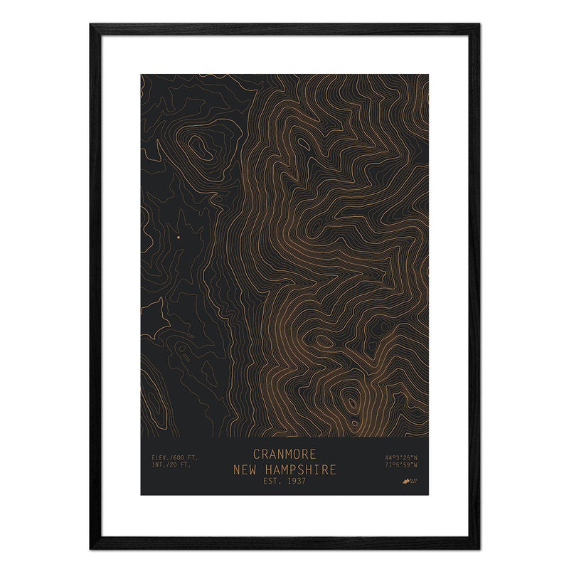 Cranmore, New Hampshire - Muir Way - TOPO Series