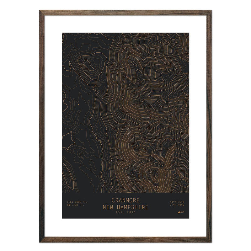 Cranmore, New Hampshire - Muir Way - TOPO Series