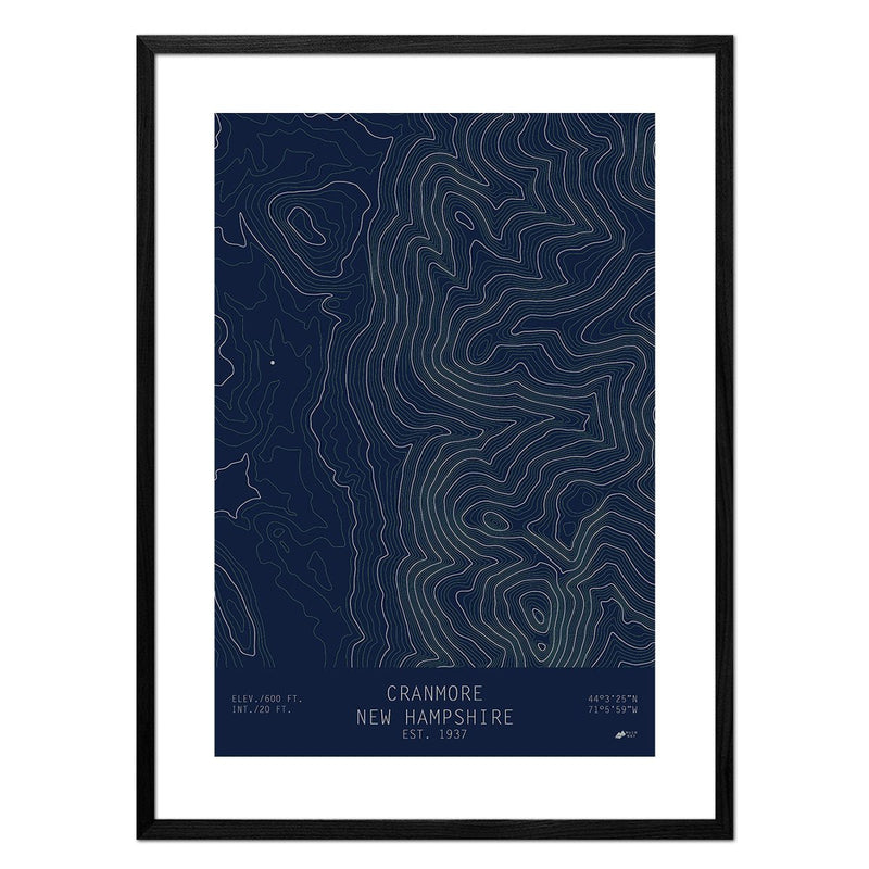 Cranmore, New Hampshire - Muir Way - TOPO Series