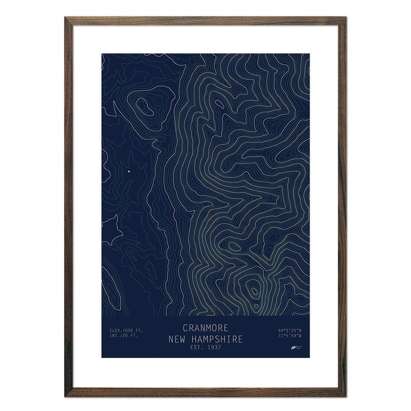 Cranmore, New Hampshire - Muir Way - TOPO Series