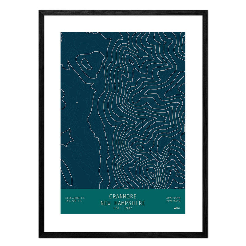 Cranmore, New Hampshire - Muir Way - TOPO Series