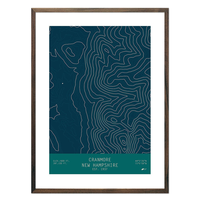 Cranmore, New Hampshire - Muir Way - TOPO Series