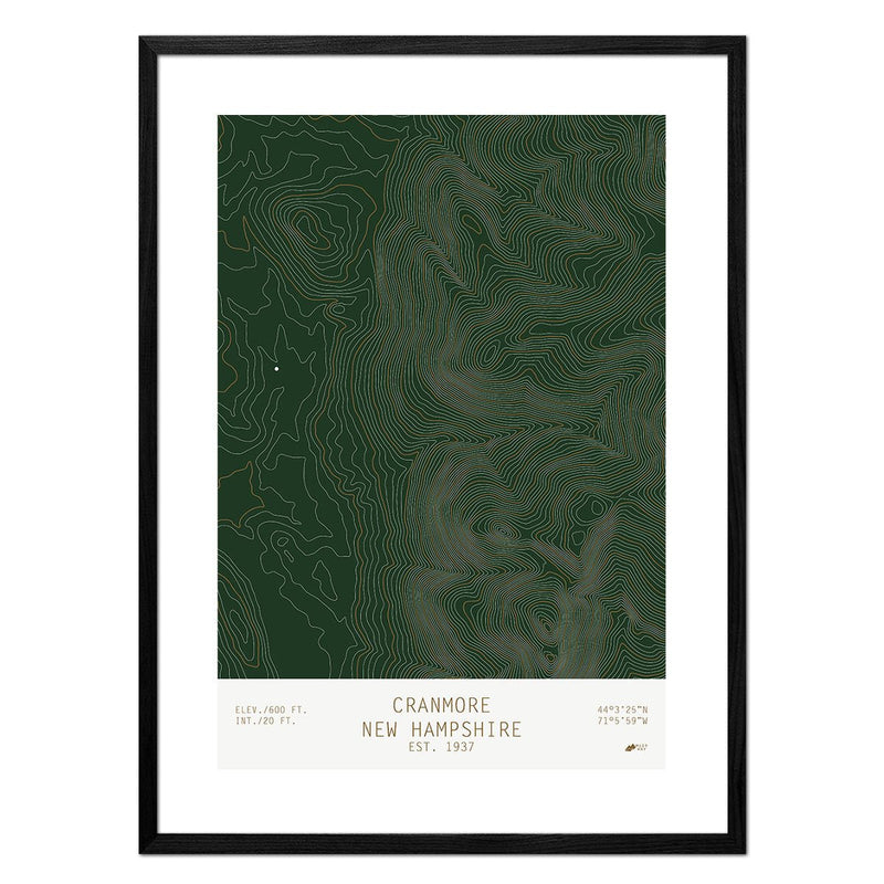 Cranmore, New Hampshire - Muir Way - TOPO Series