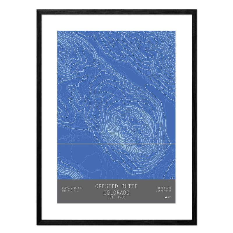 Crested Butte, Colorado - Muir Way - TOPO Series