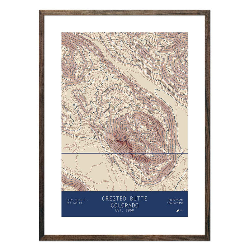 Crested Butte, Colorado - Muir Way - TOPO Series