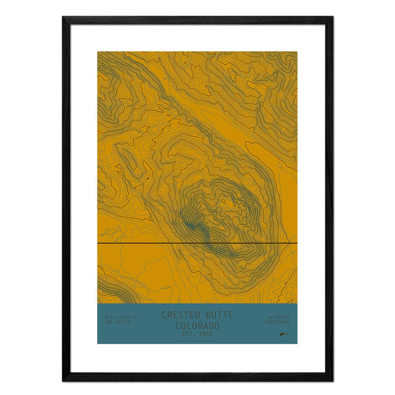 Crested Butte, Colorado - Muir Way - TOPO Series
