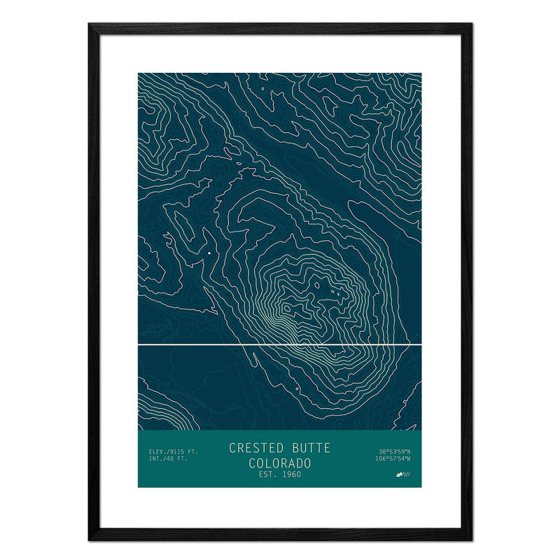 Crested Butte, Colorado - Muir Way - TOPO Series