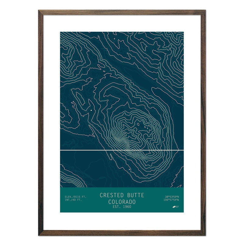 Crested Butte, Colorado - Muir Way - TOPO Series