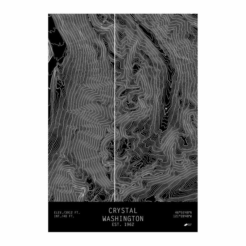 Crystal, Washington - Muir Way - TOPO Series