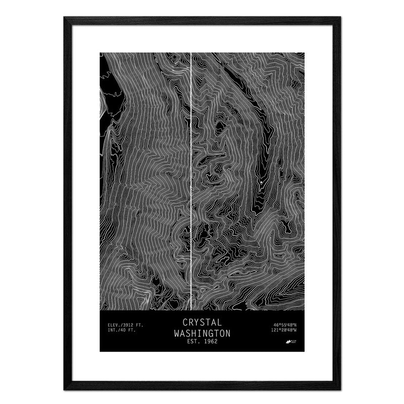 Crystal, Washington - Muir Way - TOPO Series