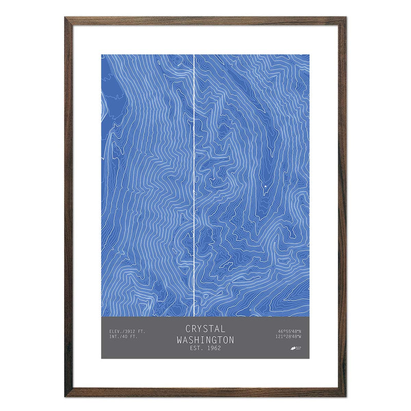 Crystal, Washington - Muir Way - TOPO Series