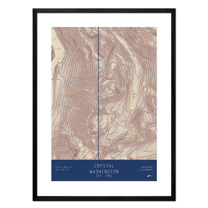 Crystal, Washington - Muir Way - TOPO Series