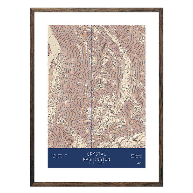 Crystal, Washington - Muir Way - TOPO Series