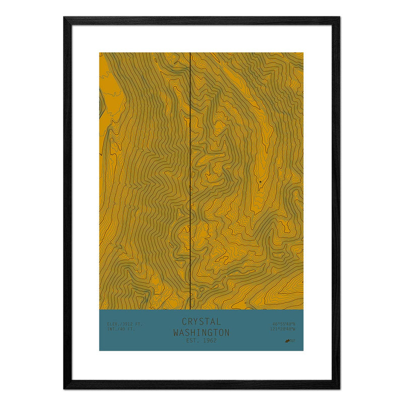 Crystal, Washington - Muir Way - TOPO Series
