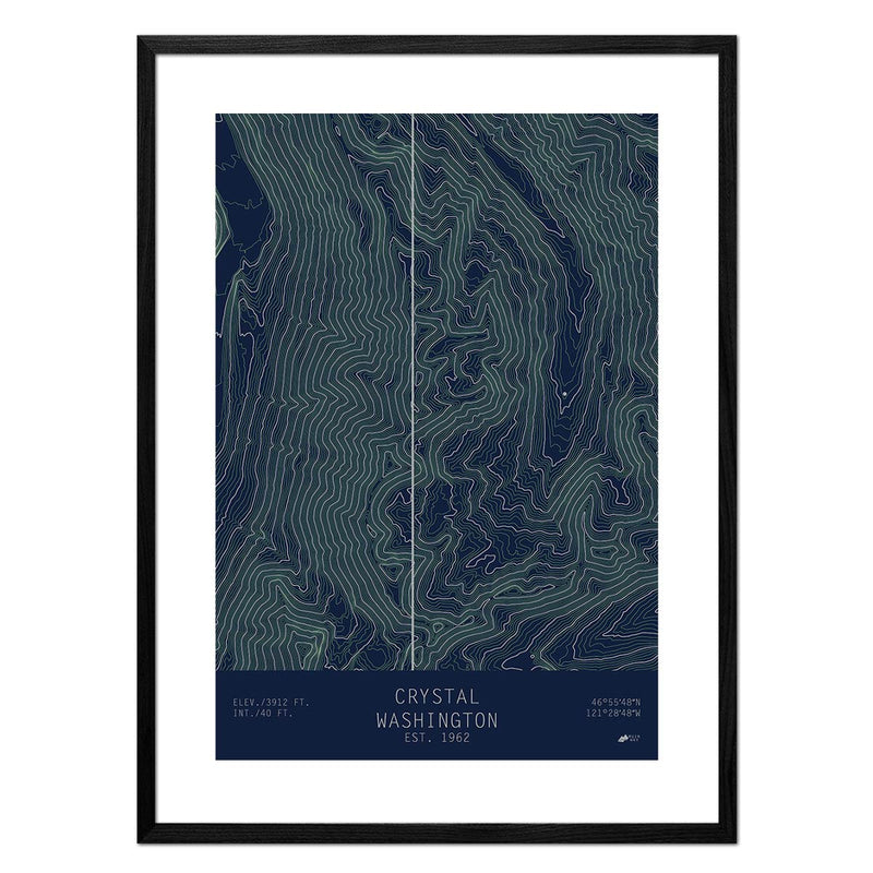 Crystal, Washington - Muir Way - TOPO Series
