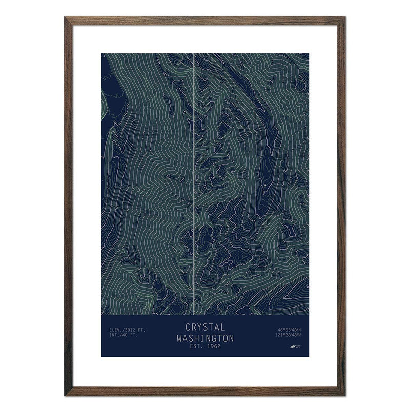 Crystal, Washington - Muir Way - TOPO Series