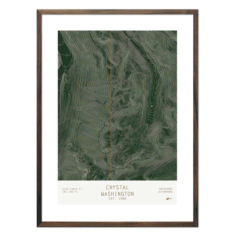 Crystal, Washington - Muir Way - TOPO Series